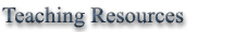 Teaching Resources