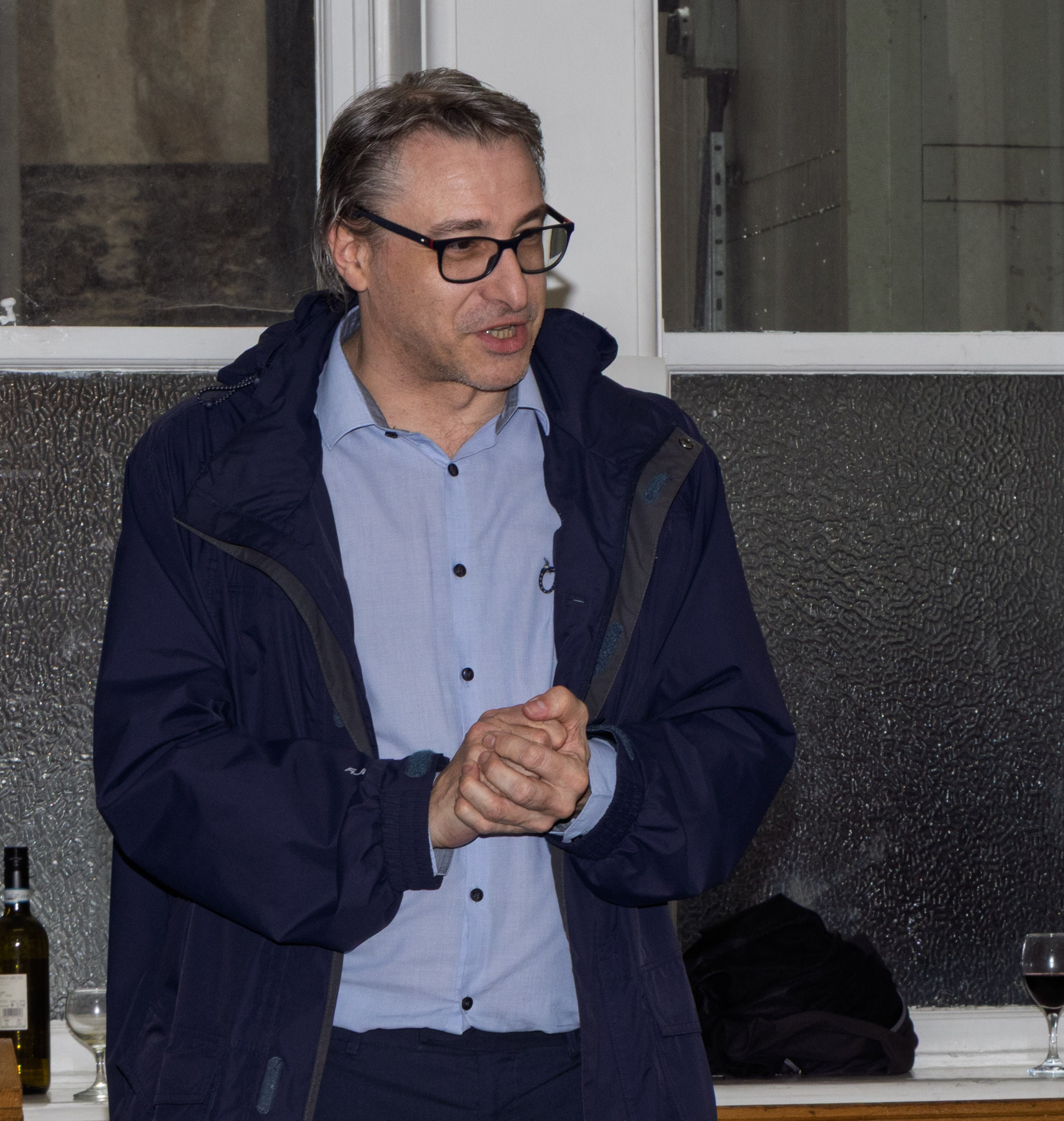 Head of School, Prof. Graeme Watson, addresses the SS class of 2025