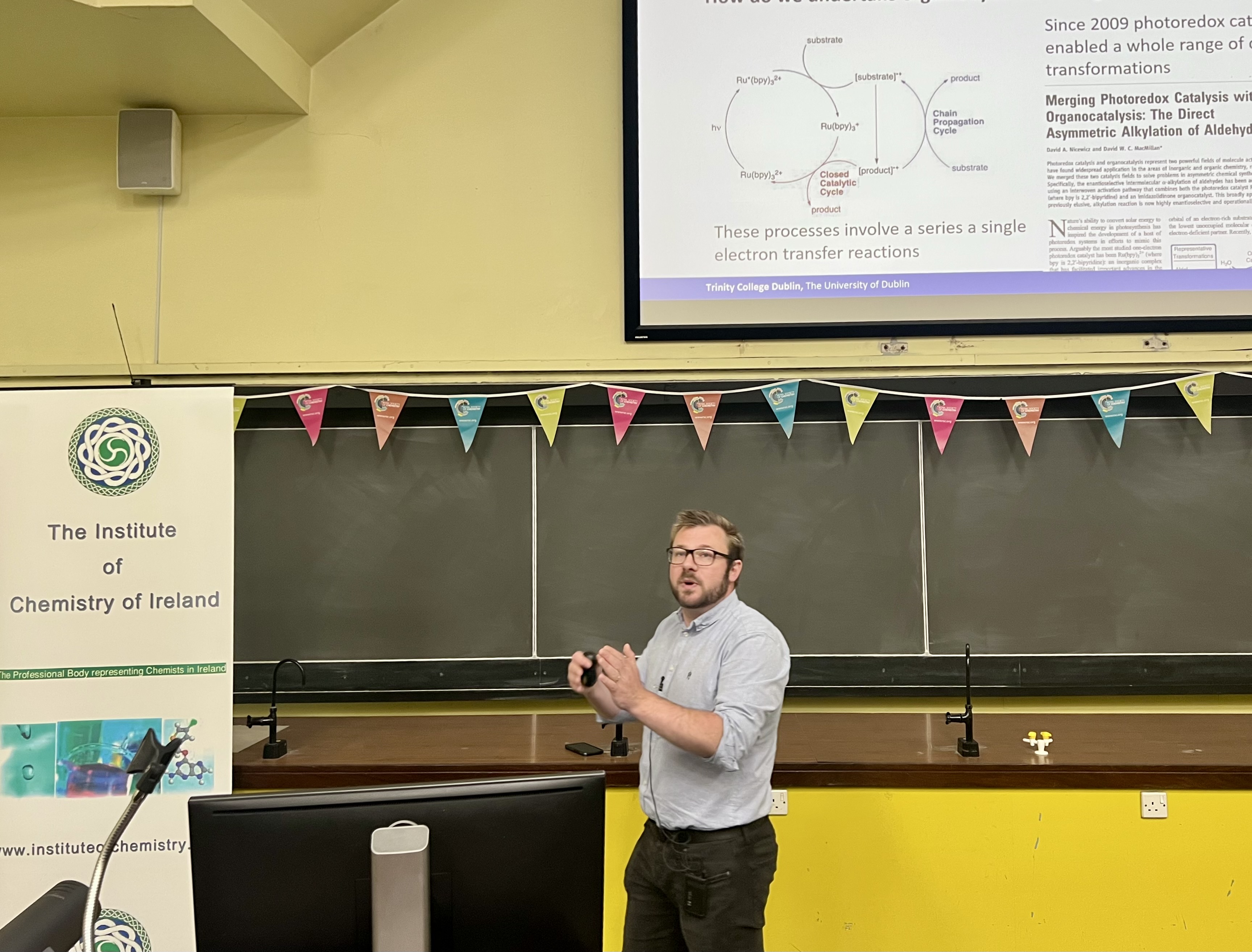 Prof. Chris batchelor McAuley presents at the ICI Congress 2025