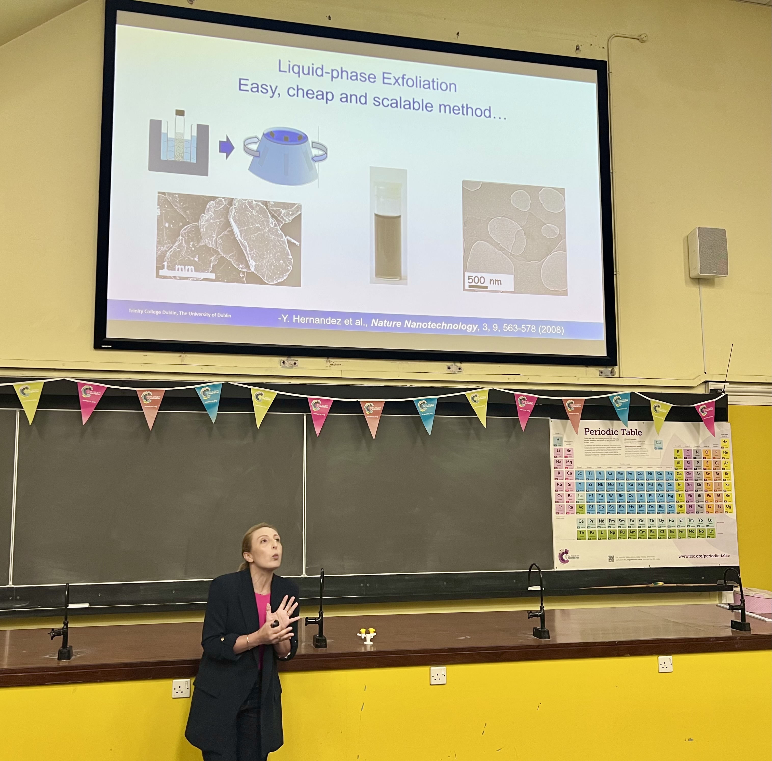 Prof. Valeria Nicolosi presents at the ICI Congress 2025