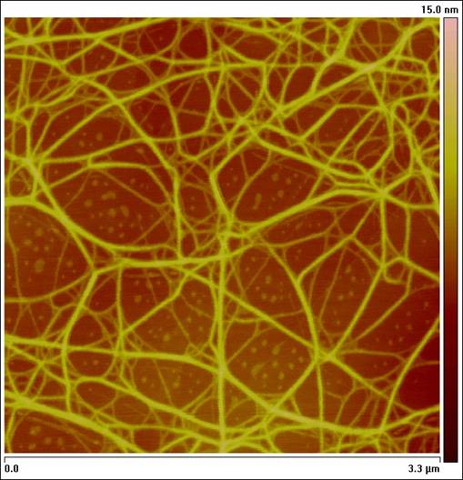 Picture: LiMo 3Se 3 nanowire network