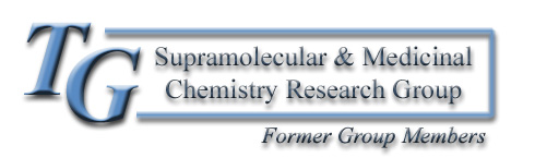 The TG Supramolecular and Medicinal Research Group - Former Postgraduate Students