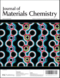  Cover of J Mat Chem shopwing Bi2Sn2O7 